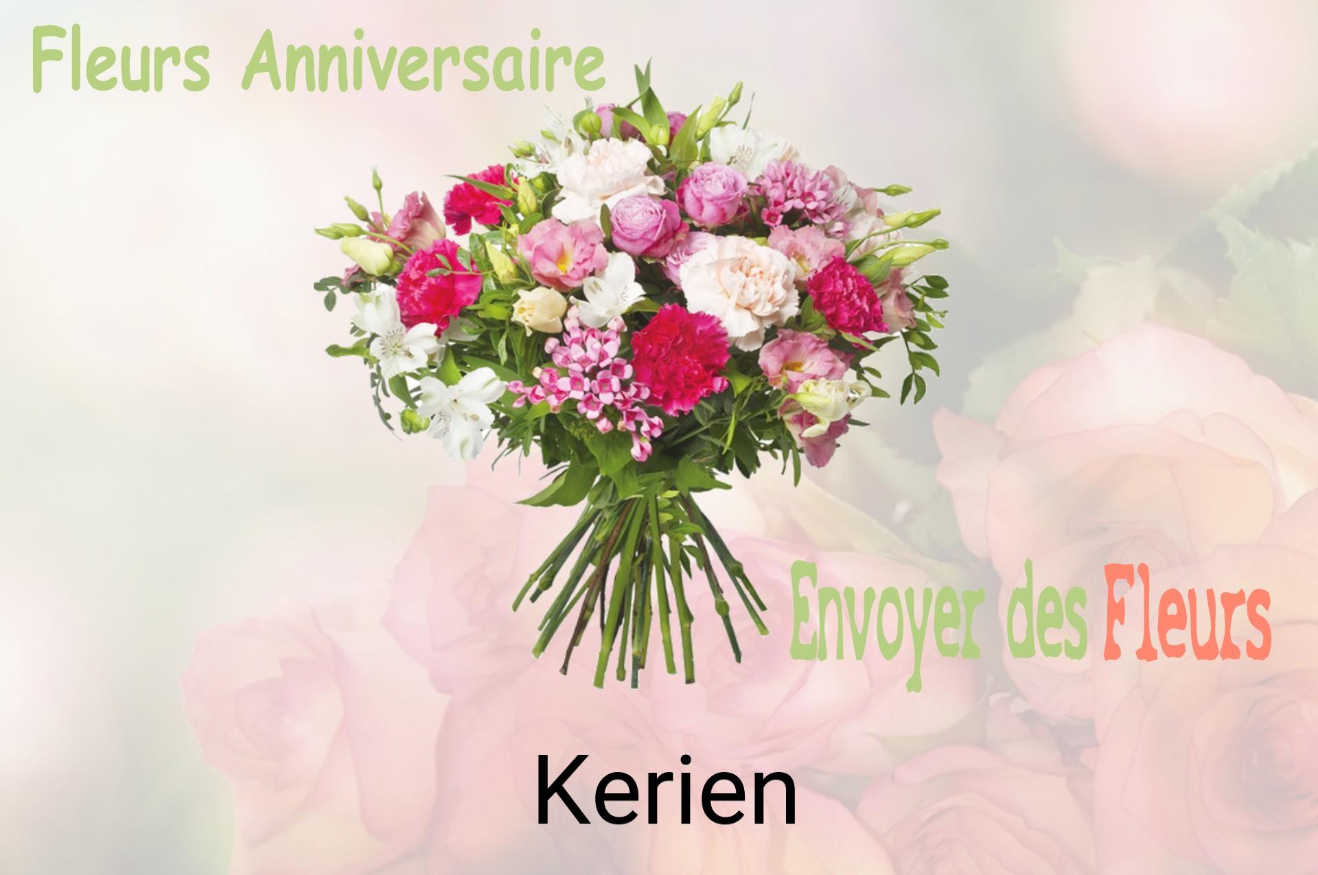Bouquet de fleurs d’anniversaire livré à Kerien